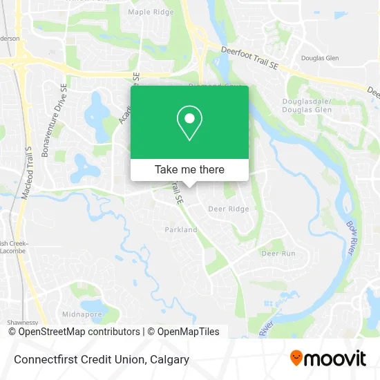 Connectfirst Credit Union map