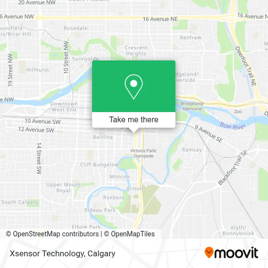 Xsensor Technology map