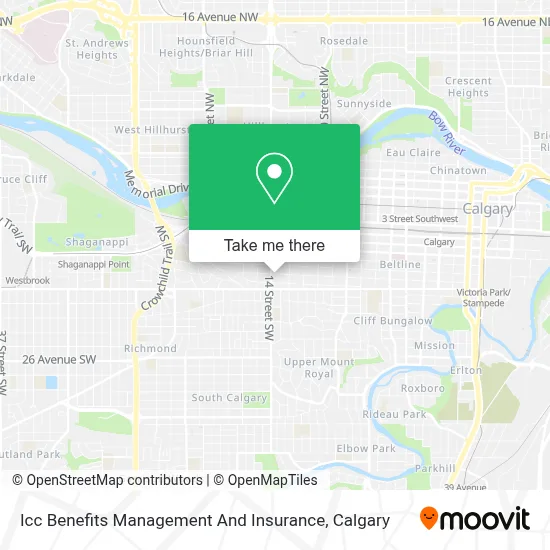 Icc Benefits Management And Insurance map