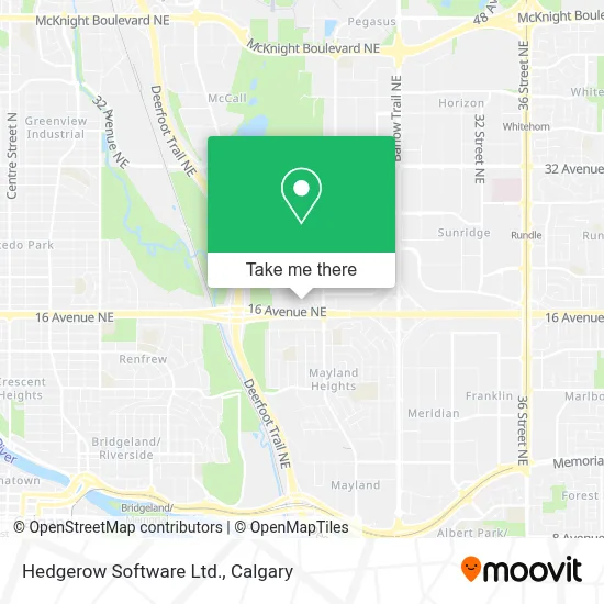 Hedgerow Software Ltd. map