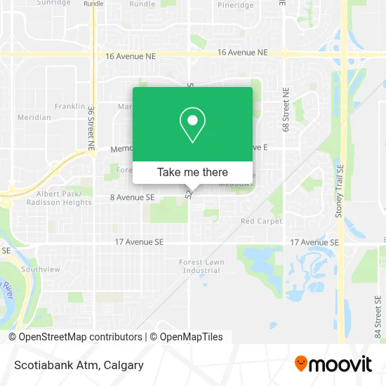 Scotiabank Atm map