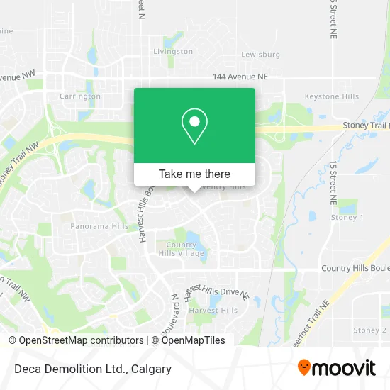 Deca Demolition Ltd. map