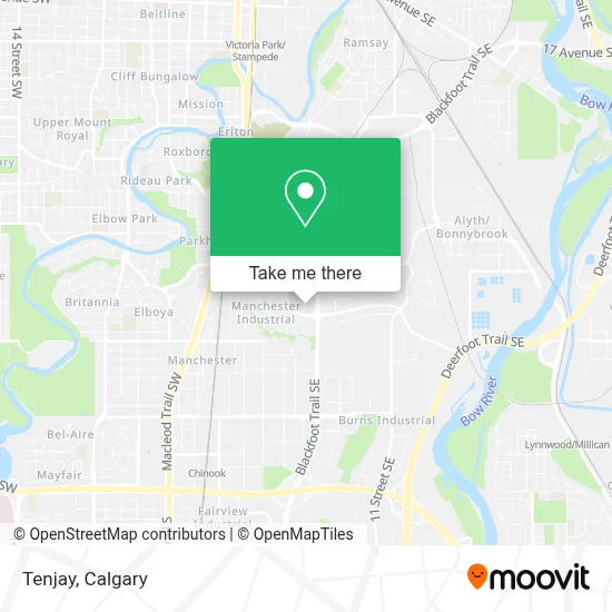 Tenjay map