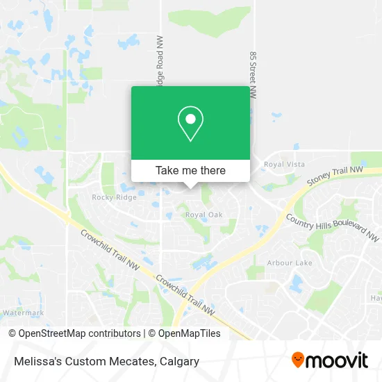 Melissa's Custom Mecates map