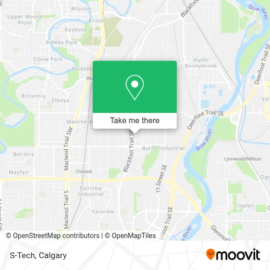 S-Tech map