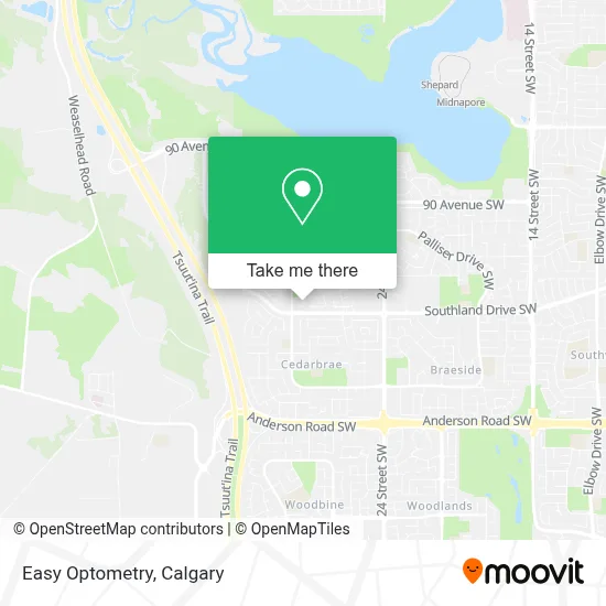Easy Optometry map