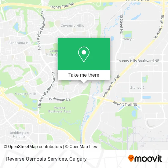 Reverse Osmosis Services map