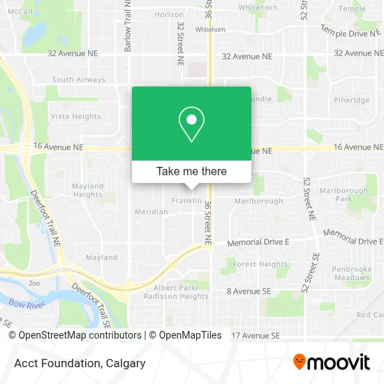 Acct Foundation map