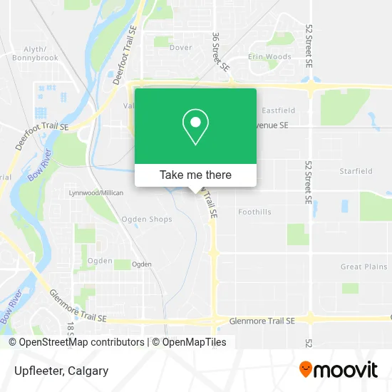 Upfleeter map
