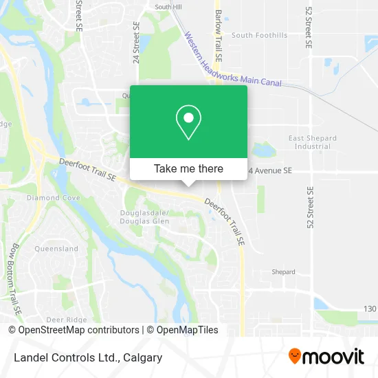 Landel Controls Ltd. map
