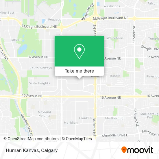 Human Kanvas map