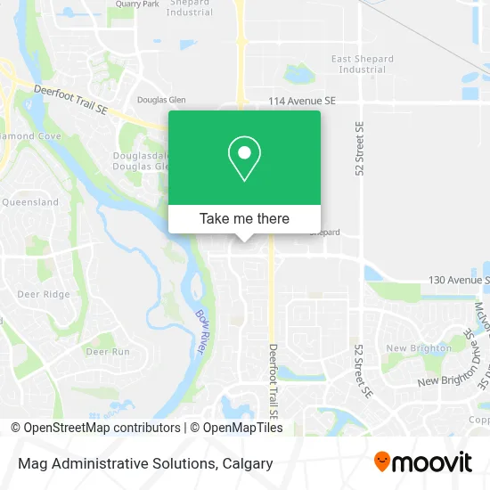 Mag Administrative Solutions map