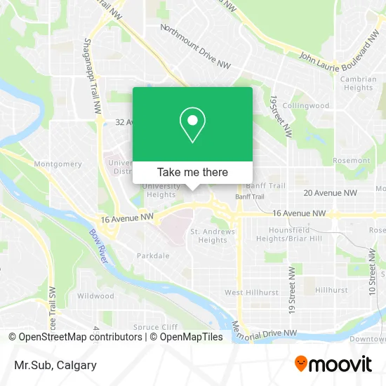 Mr.Sub map
