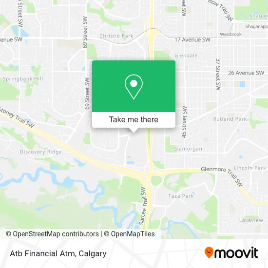 Atb Financial Atm map