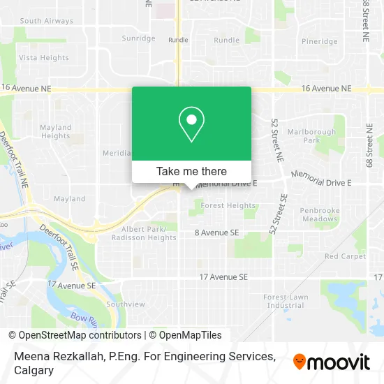 Meena Rezkallah, P.Eng. For Engineering Services map