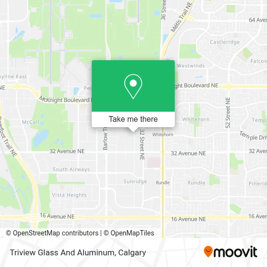 Triview Glass And Aluminum map