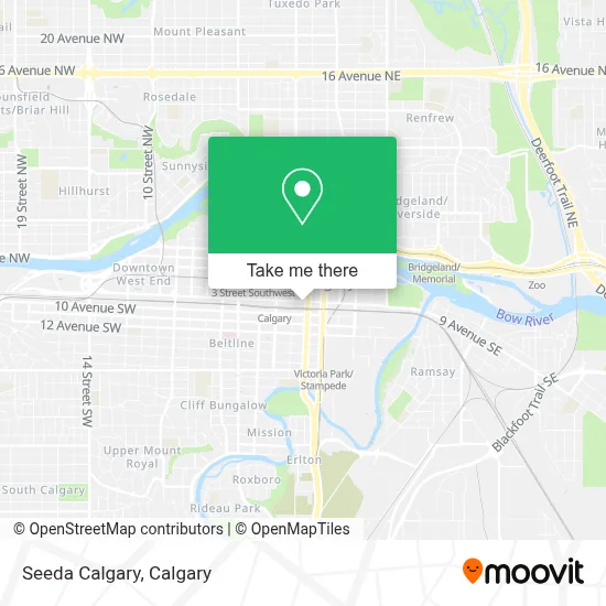 Seeda Calgary map