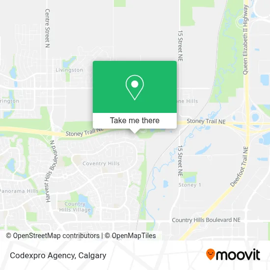 Codexpro Agency map