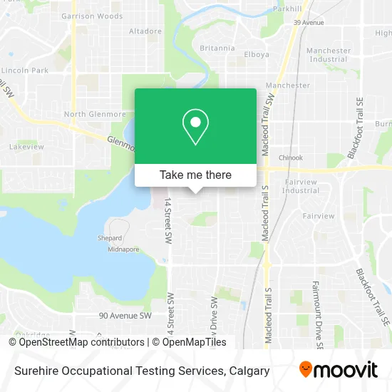Surehire Occupational Testing Services map
