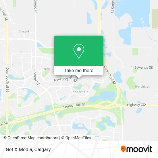 Get X Media map
