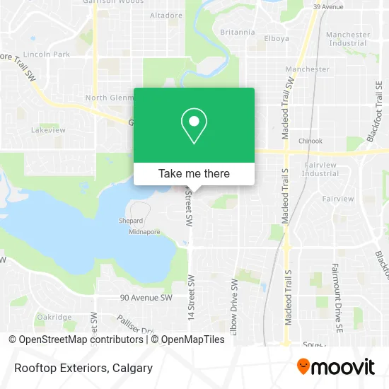 Rooftop Exteriors map
