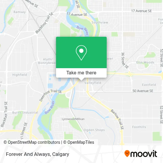 Forever And Always map