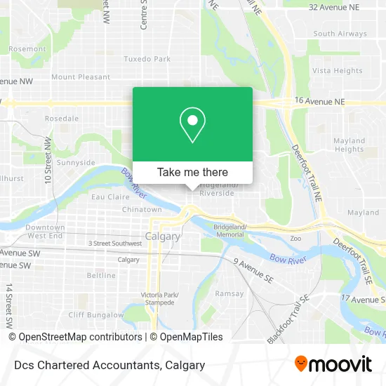 Dcs Chartered Accountants map