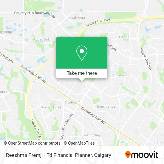 Reeshma Premji - Td Financial Planner map
