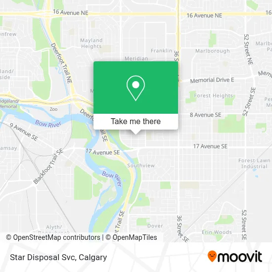 Star Disposal Svc map
