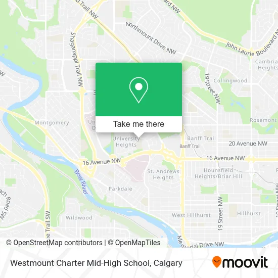 Westmount Charter Mid-High School map