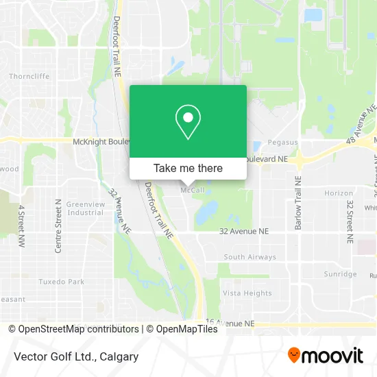 Vector Golf Ltd. map