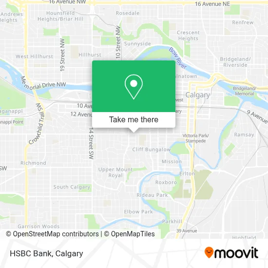 Hsbc Bank map