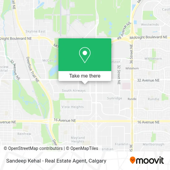 Sandeep Kehal - Real Estate Agent map