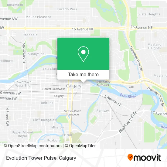 Evolution Tower Pulse map