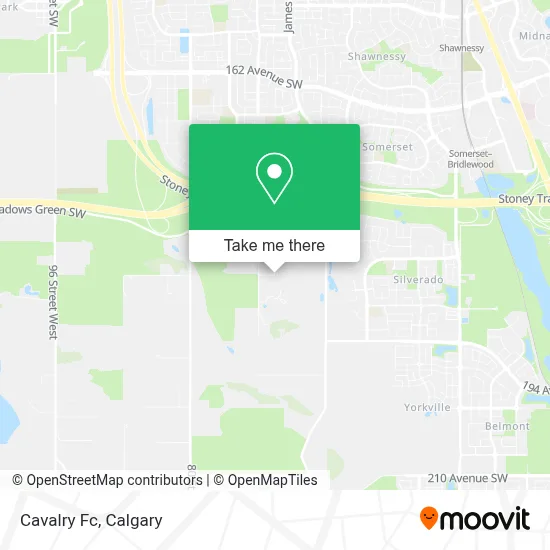 Cavalry Fc map