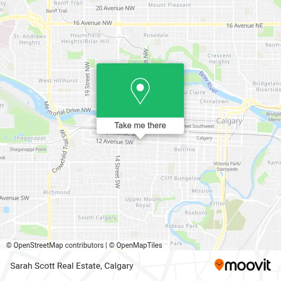 Sarah Scott Real Estate map