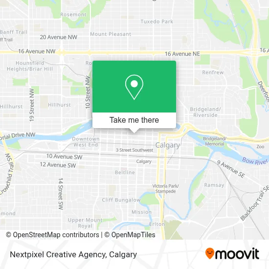 Nextpixel Creative Agency map