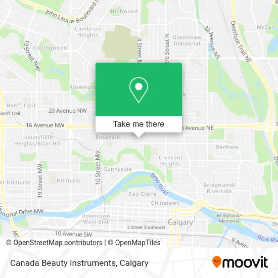 Canada Beauty Instruments map