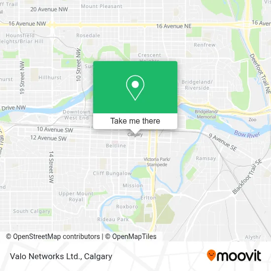 Valo Networks Ltd. map