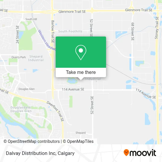 Dalvay Distribution Inc map