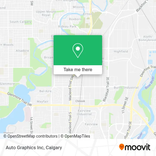 Auto Graphics Inc map