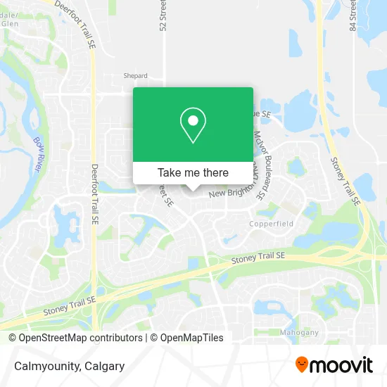 Calmyounity map