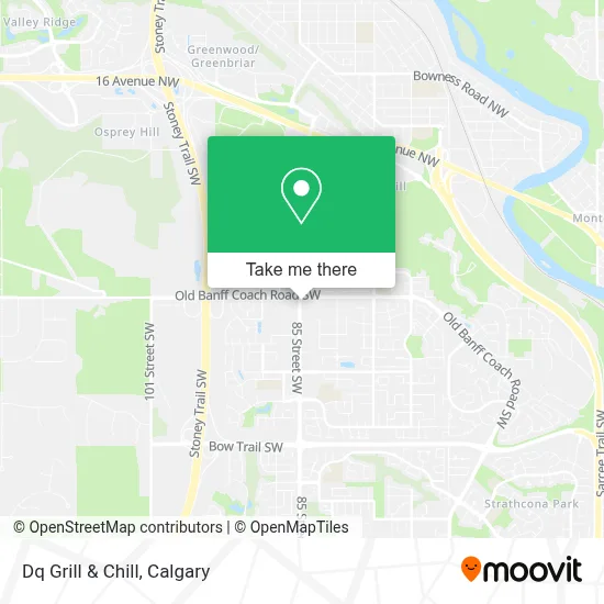 Dq Grill & Chill map