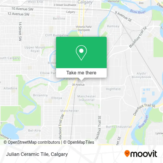 Julian Ceramic Tile map
