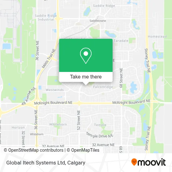 Global Itech Systems Ltd map