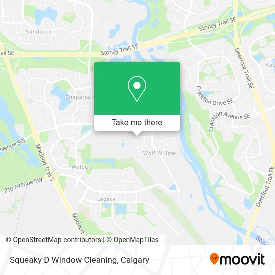 Squeaky D Window Cleaning map