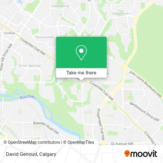 David Genoud map