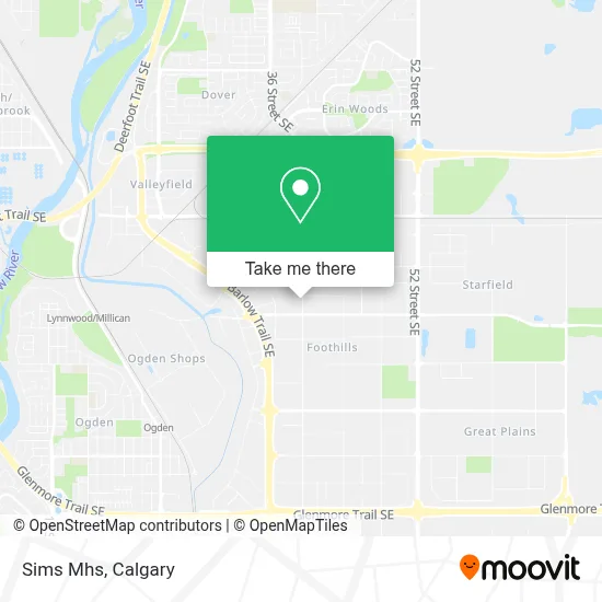 Sims Mhs map