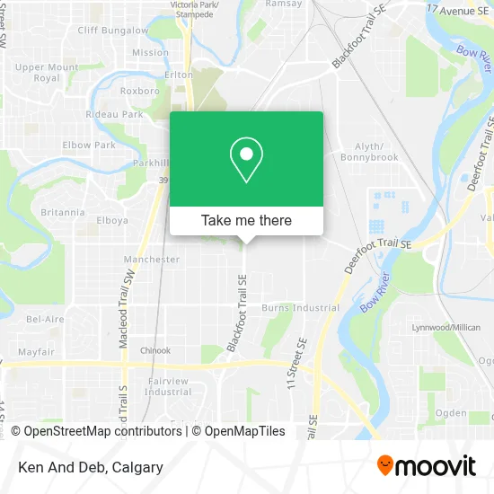 Ken And Deb map