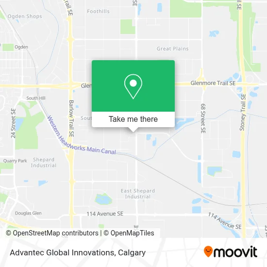 Advantec Global Innovations map